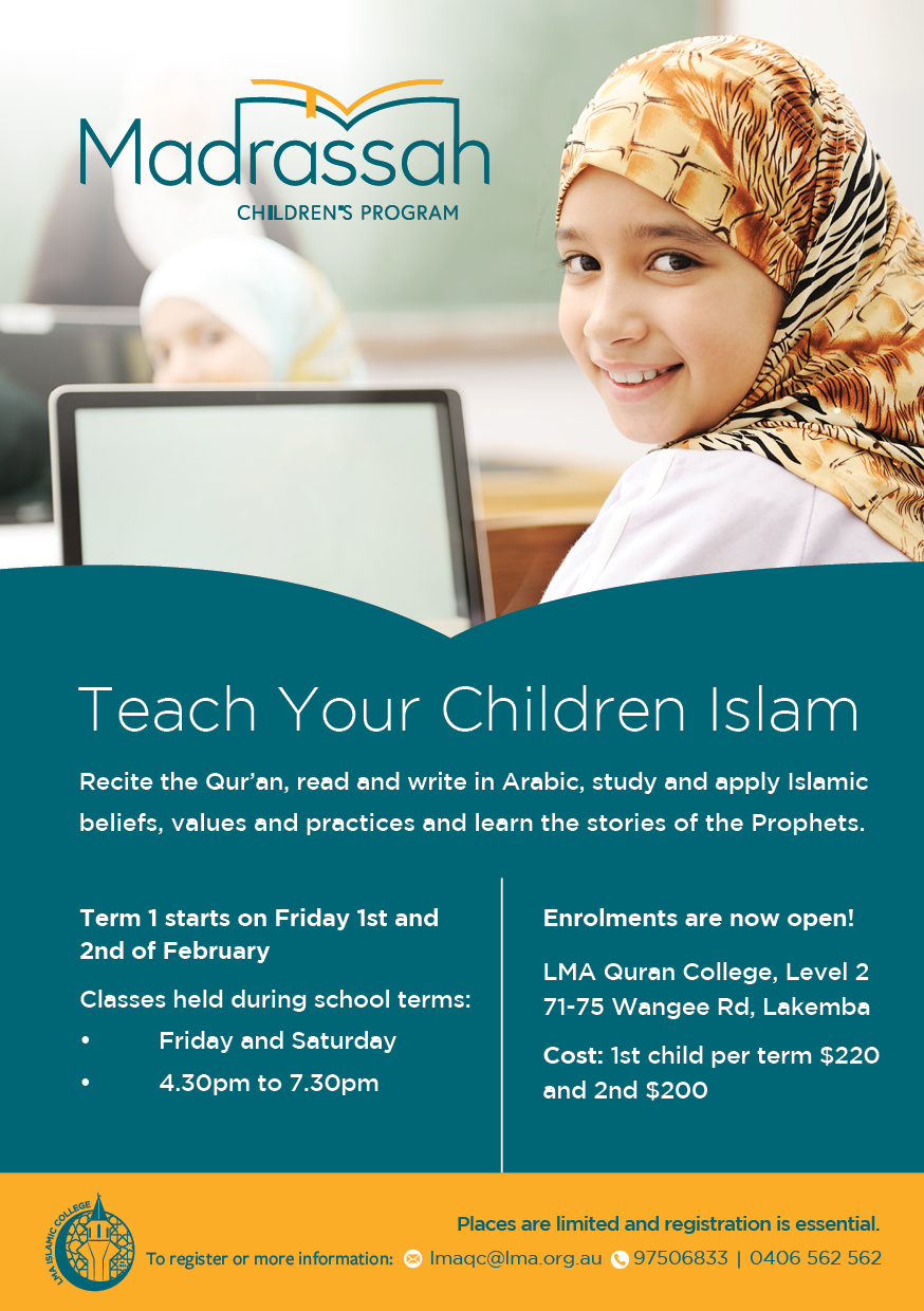 ADULT ARABIC PROGRAM FOR LEARNING QURAN - Manitoba Islamic Association